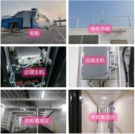  大观海上游轮轮船渔船覆盖案例